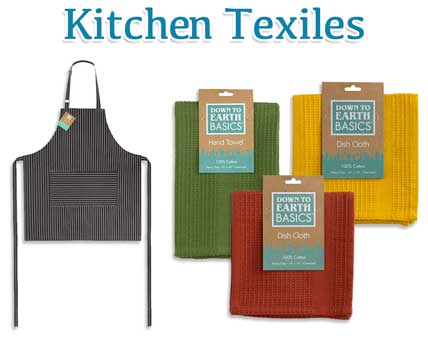 Kitchen Textiles -  100% Cotton