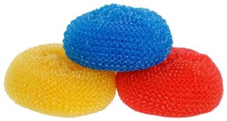 Lola Scouring Pads Nylon Pk/3