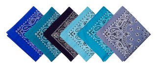 Bandana Ocean Colors Assorted