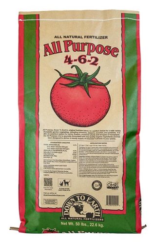 Tomato Fertilizer Organic- All Purpose Mix 4-6-2   50lb USA