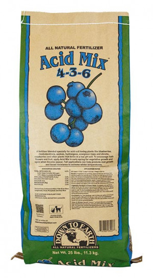 Down To Earth Fertilizers Acid Mix 4-3-6   25lb USA