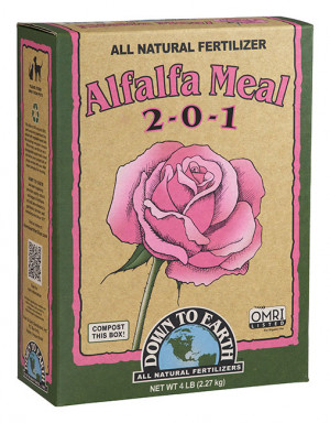 Down To Earth Fertilizers  Alfalfa Meal 2-0-1   4lb - USA