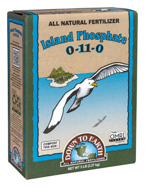 Down To Earth Fertilizer - Island Phosphate 0-11-0   5lb
