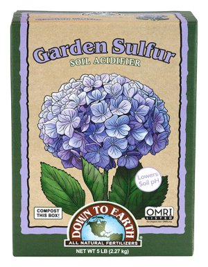 Down To Earth Fertilizers  Garden Sulfur 5lb