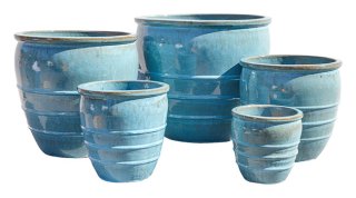 Aqua Water Jug Smoky Bl Set/5