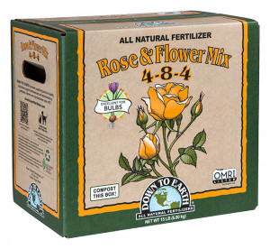 Rose & Flower 4-8-4 15lb - Down To Earth Fertilizer USA