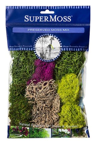 Assorted Mosses 2oz Bag -  Wholesale SuperMoss