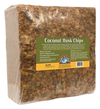 Coco Husk Chips Block 4.5kg *n