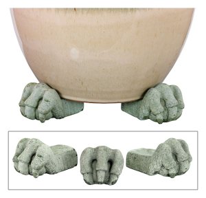 Concrete Dragon Claw Pot Feet