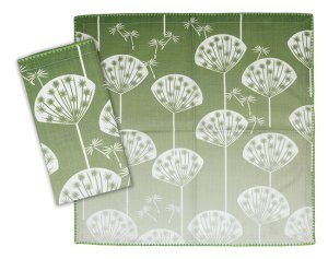 Napkins Dandelion Green