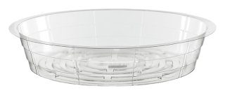Premium Saucer 12" Clear