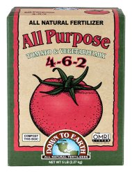 Tomato Fertilizer Organic - All Purpose 4-6-2  5lb USA