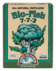 Bio-fish 7-7-2   5lb - Fertilizer - Made In USA