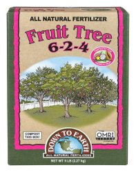 Fruit Tree Fertilizer 6-2-4   5lb - Made In USA