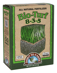 Down To Earth Fertilizers  Bio-turf 8-3-5   4lb  -OMRI
