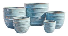 Egg-silver Blue Set/5