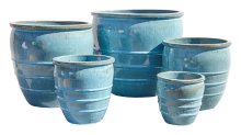 Aqua Water Jug Smoky Bl Set/5