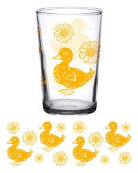 Vintage Ducky Glass 7oz