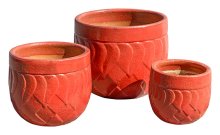 Riviera Pompeii Sunset Red S3 - Stoneware