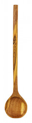 Spoon 12.5" Round Olivewood