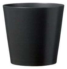 Sk Dallas 2.75" Matte Anthraci  Plant Pot
