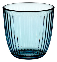 Line Water Lively Blue - Drinking Glass
